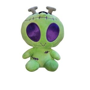 2020 Aurora Alien Plush Frankenstein Purple Eyes 9"